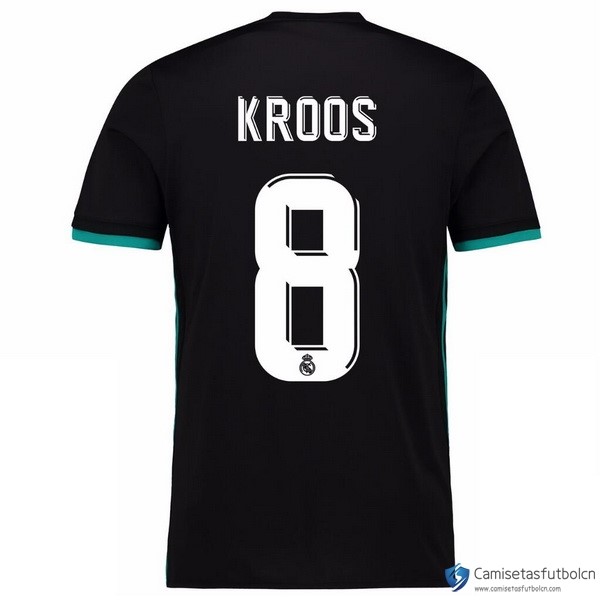 Camiseta Real Madrid Segunda equipo Kroos 2017-18